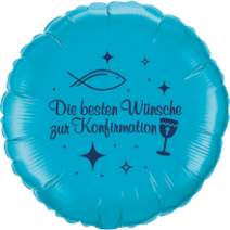 Folienballons - Konfirmation / Kommunion