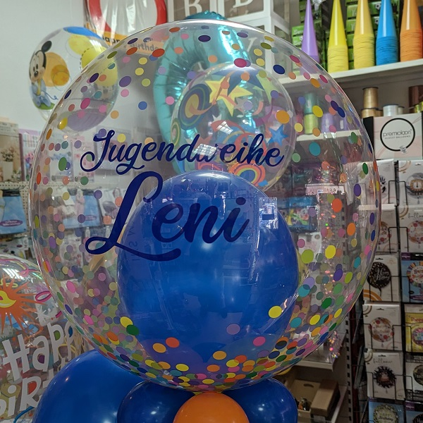 Geschenkballon Bubble