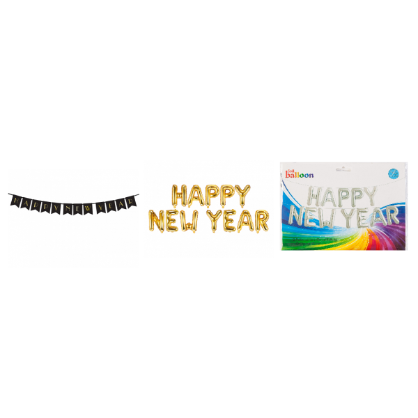 HAPPY NEW YEAR als Papier- oder...
