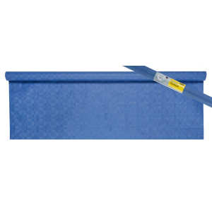 Damast Tischtuchpapier blau, 10m x 1m