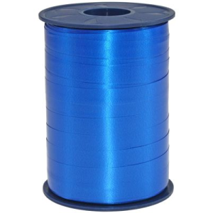 Geschenkband - Kräuselband Royalblau - Rolle - 10 mm...