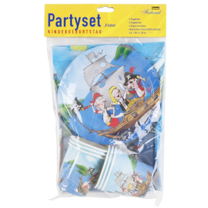 Partyset - Piraten - Becher (6)-Teller (6)-Servietten(6)...