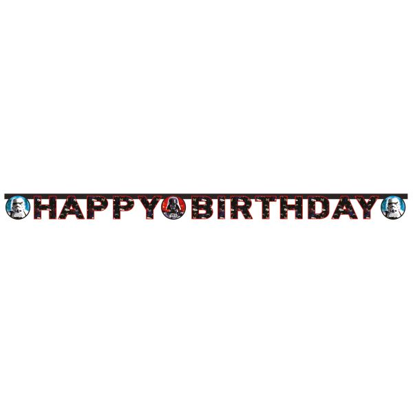 Banner - Star Wars - Happy Birthday