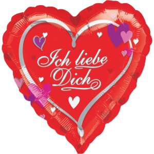 Ballon Ich liebe Dich
