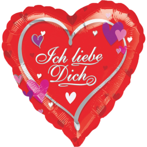 Ballon Ich liebe Dich