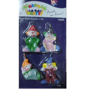 Kerzen Mini-Clown (4)