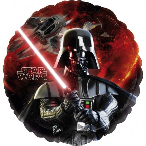Folienballon - Motiv Star Wars: Darth Vader - S -...