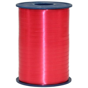 Geschenkband - Kräuselband Rot - Rolle 5 mm x 500 m