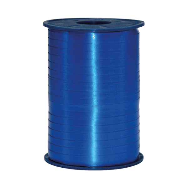 Geschenkband - Kräuselband Blau - Rolle 5 mm x 500 m