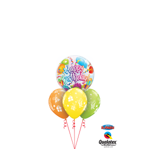 Ballon Single Bubble Geburtstag &Uuml;berraschung