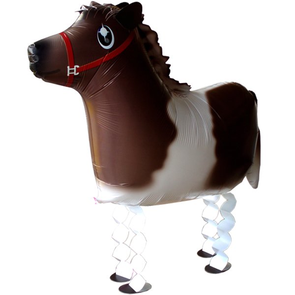 Folienballon - Airwalker Pony - XL - 70cm/0,07m³