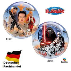 Single Bubble Ballon - Motiv Star Wars - XL - 56 cm /...