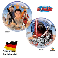 Single Bubble Ballon - Motiv Star Wars - XL - 56 cm / 0,04 m³