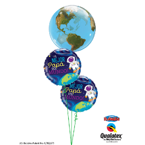 Ballon Single Bubble Planet Erde