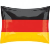 Folienballon - Figur Flagge Deutschland - S - 45cm /0,02m³