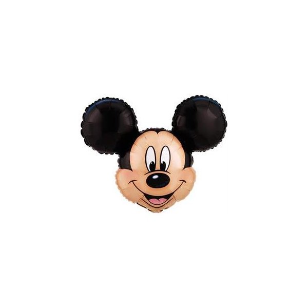 Folienballon - Figur Mickey Maus Kopf - XXL -...