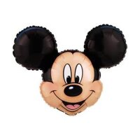 Folienballon - Figur Mickey Maus Kopf - XXL - 69 cm / 0,07 m³