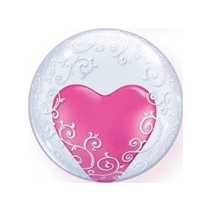 Ballon Deco Bubble Fancy Filigree