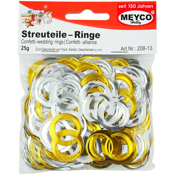 Streuteile - Ringe Gold / Silber, 20g