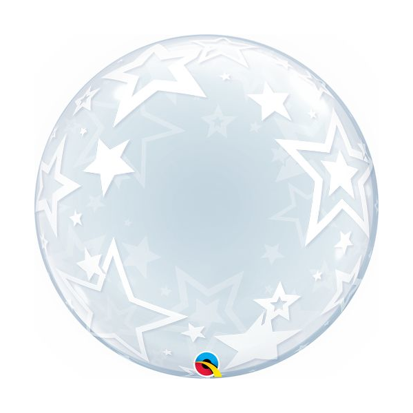 Ballon Deco Bubble Stylish Stars (DIY)