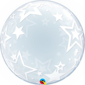 Ballon Deco Bubble Stylish Stars