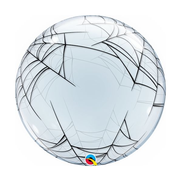 Ballon Deco Bubble Spinnennetz