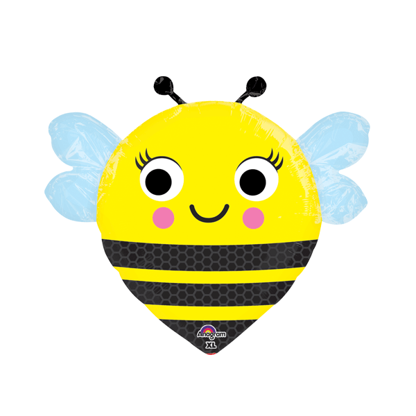 Folienballon - Figur Kleine Biene - S - 55 cm / 0,02 m³