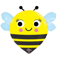Folienballon - Figur Kleine Biene - S - 55 cm / 0,02 m&sup3;