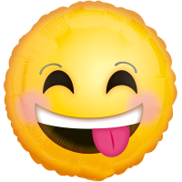 Ballon Emoji Two Faces Lachende Gesichter