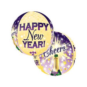 Ballon Happy New Years - XL/Folie
