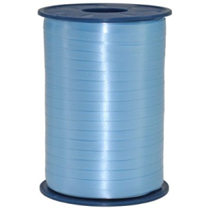 Kräuselband - Präsentband - Hellblau,  5mmx500m