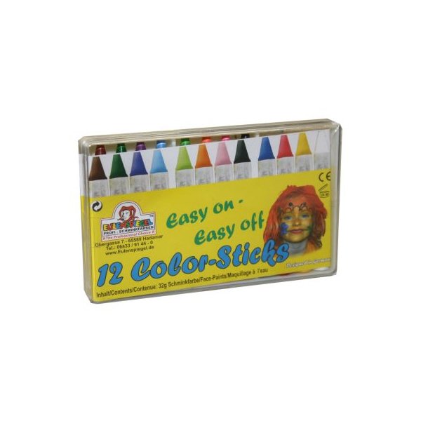 Schminkset Color Sticks (12)