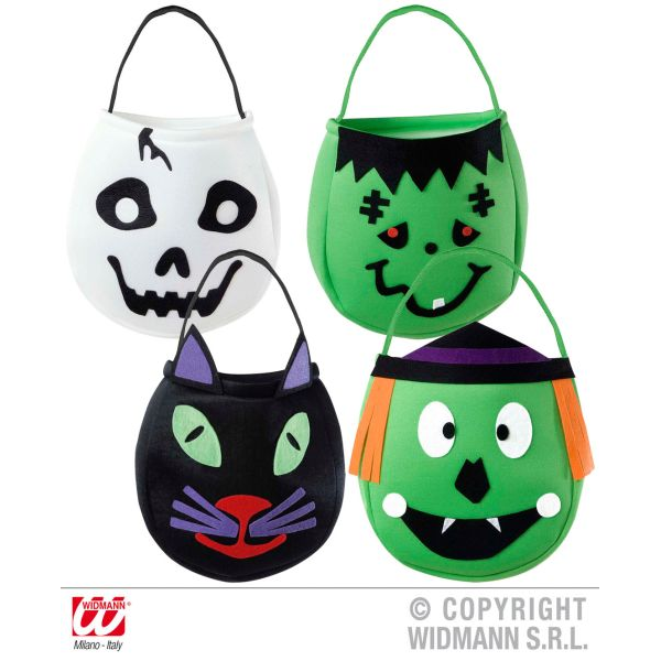 Halloween Bettel-Tasche, ca.25x20cm