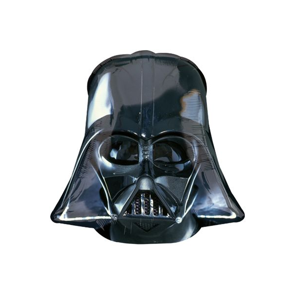 Folienballon - Figur Maske Darth Vader - XL - 48 cm /...