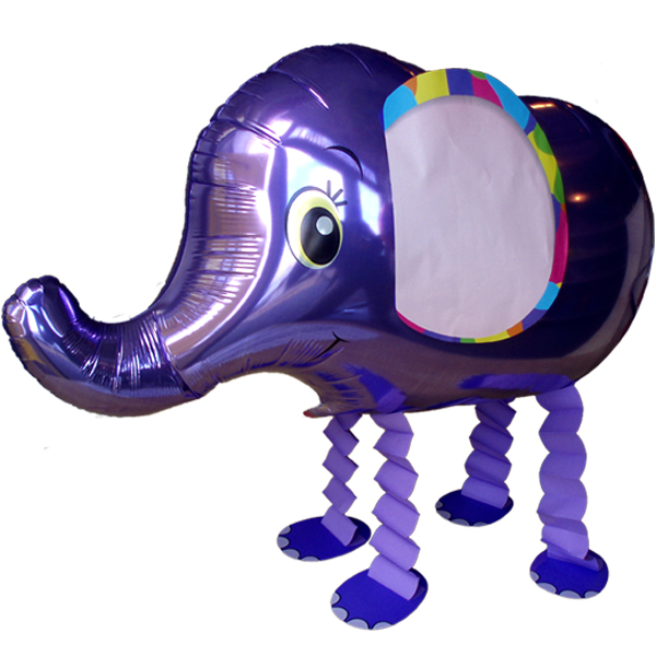 Folienballon - Airwalker Elefant - XL - 70 cm / 0,06 m³