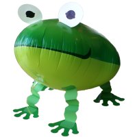 Ballon Frosch I - Airwalker - S/Folie - 50cm/0,03m³