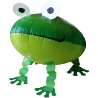 Folienballon - Airwalker Frosch I - S - 50cm/0,03m³