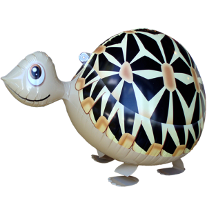 Folienballon - Airwalker Schildkröte - S - 50 cm /...