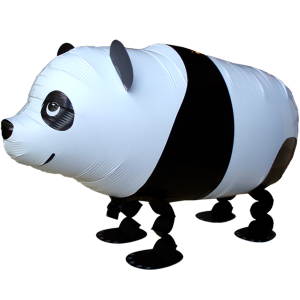 Folienballon - Airwalker Panda - L - 65 cm / 0,07 m³