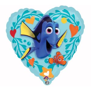 Folienballon - Motiv Dory - S - 45 cm / 0,02 m&sup3;