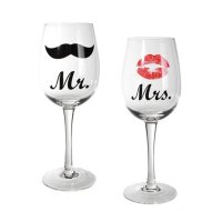 Weinglas, Mr & Mrs