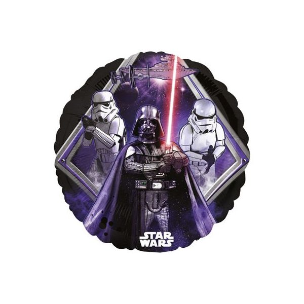 Ballon Star Wars: Die dunle Seite der Macht - S/Folie - 45cm/0,02m³
