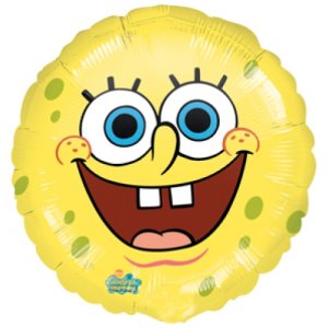 Folienballon - Motiv Spongebob Smileykopf - S -...