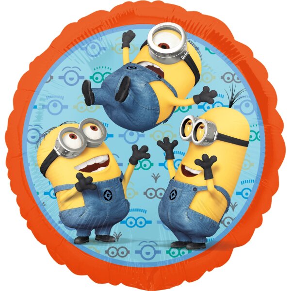 Folienballon - Motiv Minions Party - S - 45 cm / 0,02...