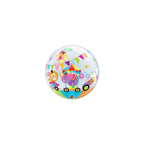 Ballon Zirkus - XL/Stretchfolie/Single Bubble -...