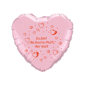 Folienballon - Motiv Du bist die beste Mutti der Welt - S...