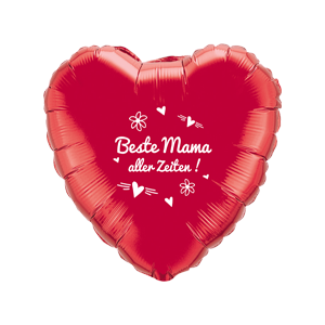 Folienballon - Motiv Beste Mama aller Zeiten - S - 45 cm...