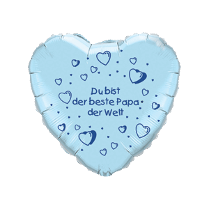 Folienballon - Motiv Du bist der beste Papa der Welt - S...
