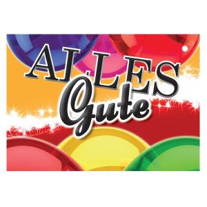 Ballonflugkarte Alles Gute