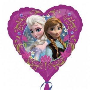 Folienballon - Motiv Frozen: Anna und Elsa - S -...
